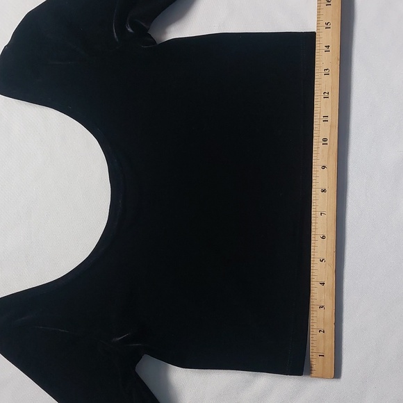 Mossimo supply co ballet crop top women's black size M - Picture 6 of 9